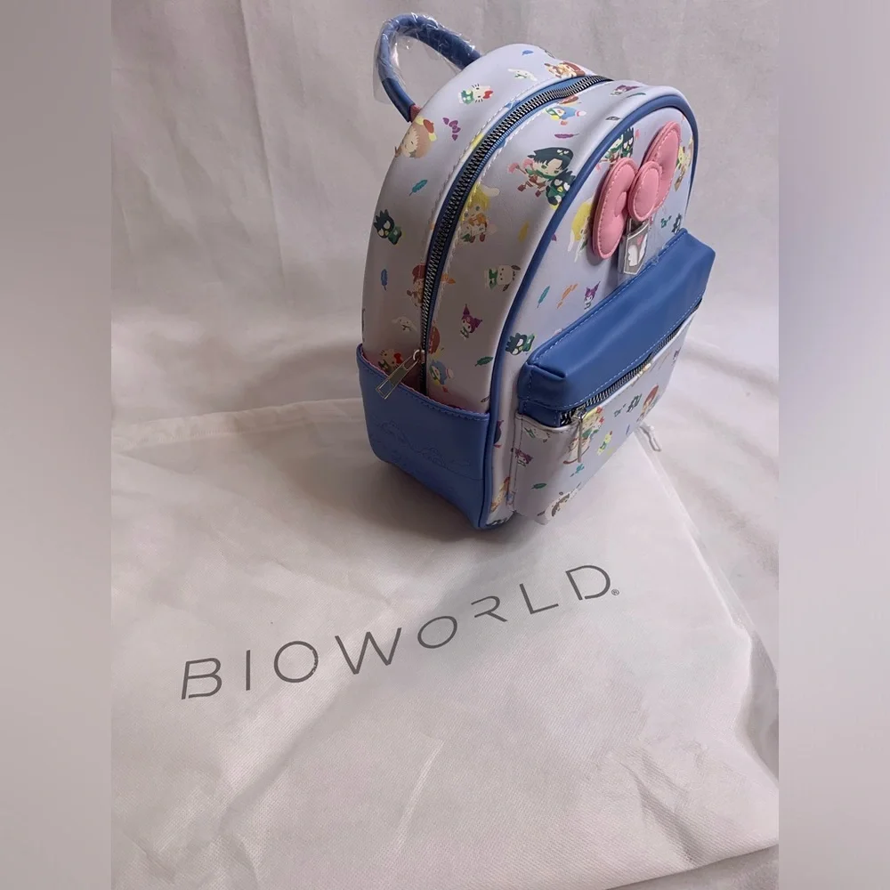 Bioworld Sanrio Hello Kitty and Friends x Attack on Titan Mini Backpack NWT - Picture 11 of 11